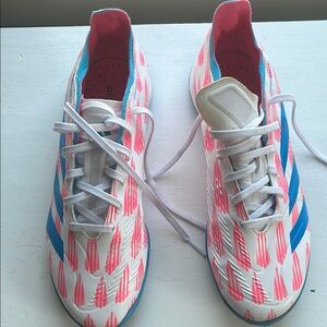 Adidas turf Shoes - White and Pink